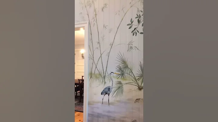 Entrance Hall Mural by Annie Moran - Montrose, Ala...