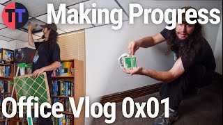 Office Vlog 0x01 - Checking Ethernet and A/C and Other Things