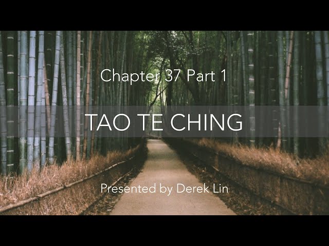 Explaining what is Tao-te ching