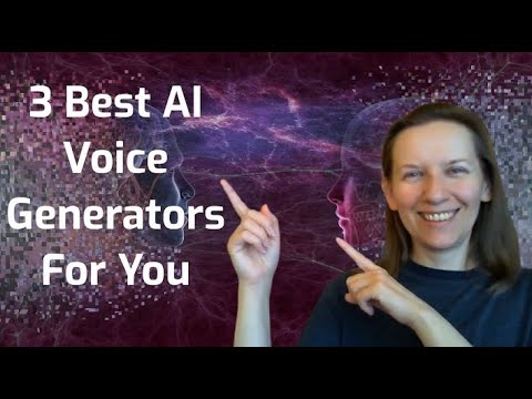 3 BEST AI VOICE GENERATORS FOR YOU!!! - YouTube