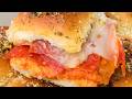 Pizza Sliders 🍕🧀 Easy Cheesy Pull-Apart Party Sandwiches!