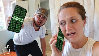 OUR PHONES GOT HACKED!