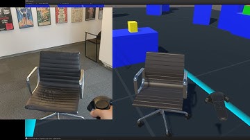 Vive Tracker Test 2 - Eames Chair