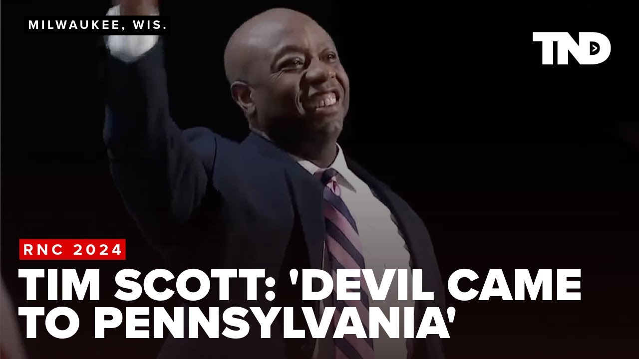 Sen. Tim Scott calls Trump 'American Lion,' says 'devil came to ...