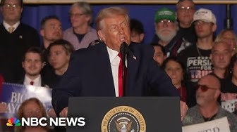 Thumbnail for Trump touts economic policies as recent polls show disapproval