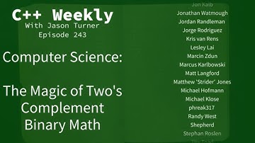 C++ Weekly - Ep 243 - Computer Science: The Magic of Two