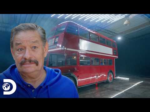 Bus inglés de dos pisos se convierte en atracción turística de viñedo mexicano