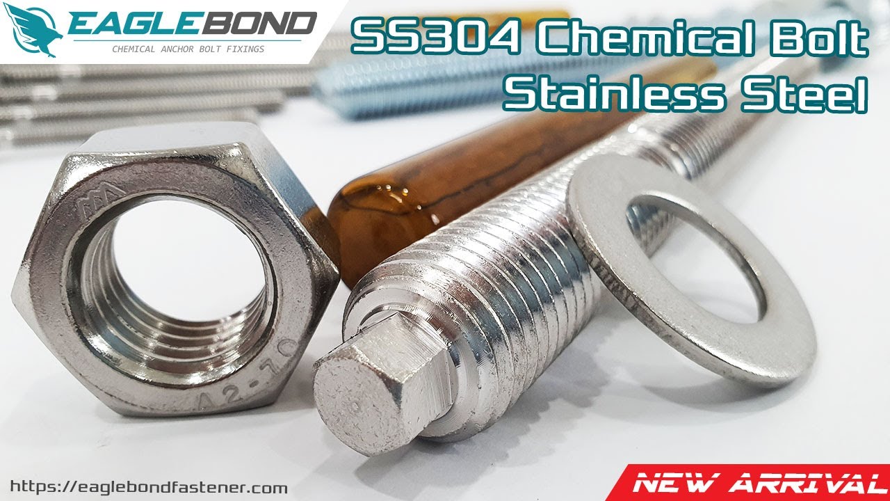 Stainless Steel SS304 Chemical Anchor Bolt Rod Eagle Bond Chemical