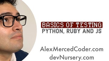 AM Coder - Basics of Testing in Python (Pytest) and Ruby (Minitest), Bonus: JS & console.assert