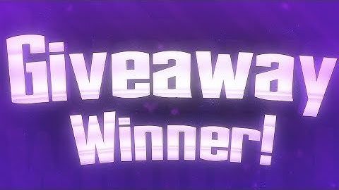 Winners for 3d intro,giveaway