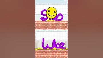 Draw to smash: most funny, satisfying, and ASMR gameplay! 😂💥💯 #drawtosmash #funny #shorts