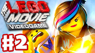 The LEGO Movie Videogame - Gameplay Walkthrough Part 2 - Escape From Bricksburg