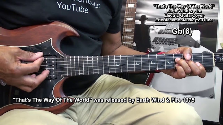That's the Way of the World Guitar version - Guitar performance video thumbnail