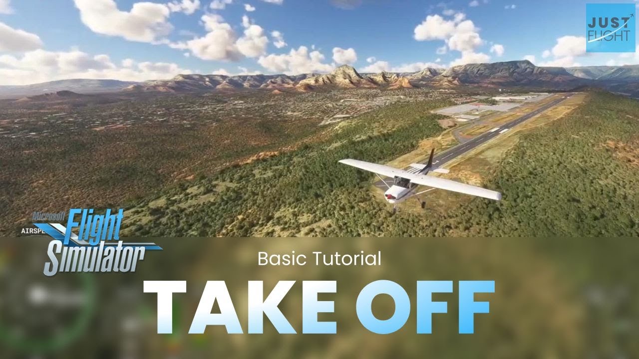 Tutorial Part 9 - Take Off | Microsoft Flight Simulator - YouTube