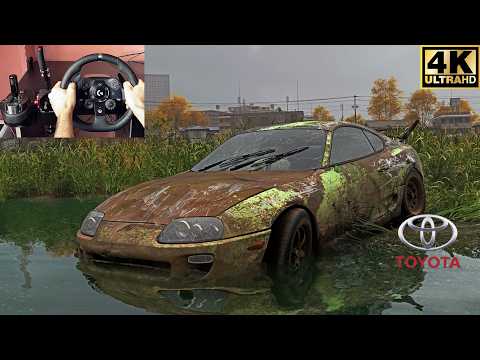 REBUILDING 1584HP TOYOTA SUPRA MK4 | FORZA HORIZON 6 Steering Wheel Gameplay