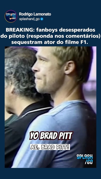 Parece que "deu ruim" para Sonny Hayes. #bradpitt #f1 #formula1 #shorts