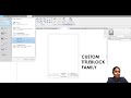 EP77 | Revit Beginner Program | Custom Titleblock Family | Bansri Pandey