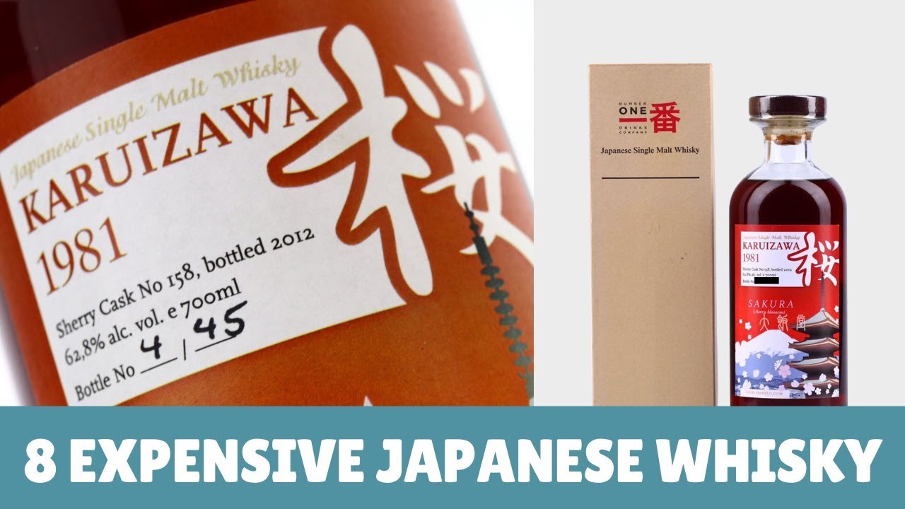 8 Most Expensive Japanese Whisky YouTube
