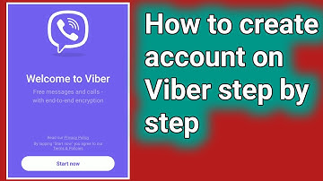 How to create account on Viber step by step.How to open new account on Viber for beginner