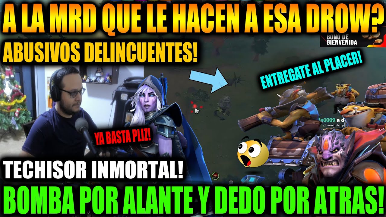 TECHISOR EN SU PARTIDA MAS LARGA! LO ACUSAN DE MACRERO A SU TECHIS, ENVIAN FULL REPORT  🎥| Dota 2