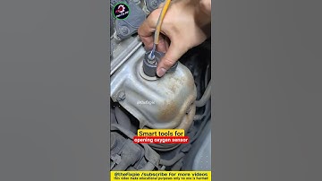 Smart tools for opening oxygen sensor 🛠️😱 #carseatquicky #carmechanic #caraccessories #shorts #car