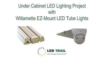 DIY Under Cabinet LED Lighting w/ EZ-Mount Linear Lights in Minutes