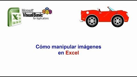 Manipular imagenes en Excel