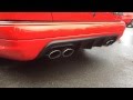 W210 E55 amg red kompressor kleemann  - Выхлоп