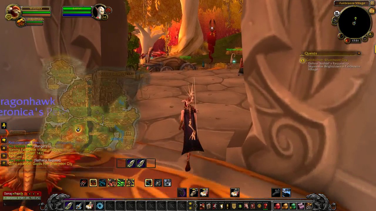 World Of Warcraft Quest Info: Goods from Silvermoon City