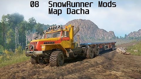 SnowRunner Mods-New Map Dacha-Contracts and assignments Part 08