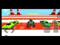 Mega Ramp Monster Trick Stunt game play video Car video #Car #Game #Video 