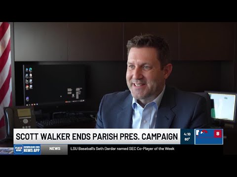 Scott Walker ends campaign for Jefferson Parish president