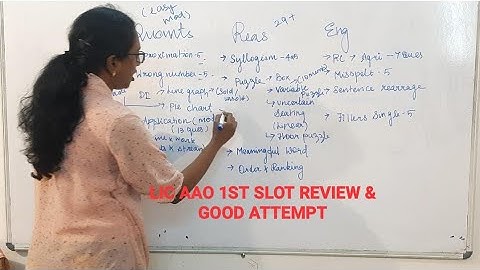 WHAT LEVEL? | LIC AAO SLOT 1 REVIEW AND ANALYSIS | GOOD ATTEMPT