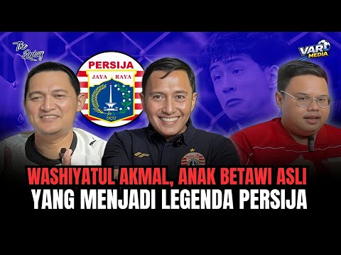 WASHIYATUL AKMAL, ANAK BETAWI ASLI YANG MENJADI LEGENDA PERSIJA ! 🐯🇮🇩⚽