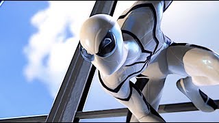 Spider Man Fisk Boss Fight In White Future Foundation Suit - Fantastic 4 DLC