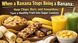 Why Banana-Flavored Foods Aren’t Fruit: How a Health Halo Masks Sugar Spikes and Overeating