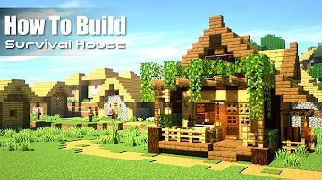 マイクラチロル家を作るサバイバル