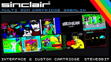 Sinclair ZX Spectrum 48k Rom Cartridge - Multi Games by Gremlin Graphics