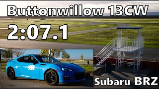 Buttonwillow 13CW 2:07.1 (12/15/19) - Stock Subaru BRZ