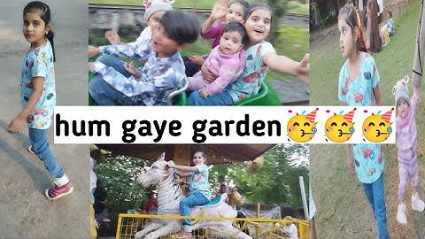 Hum gaye garden🥳🥳🥳#anusha official#youtube channel