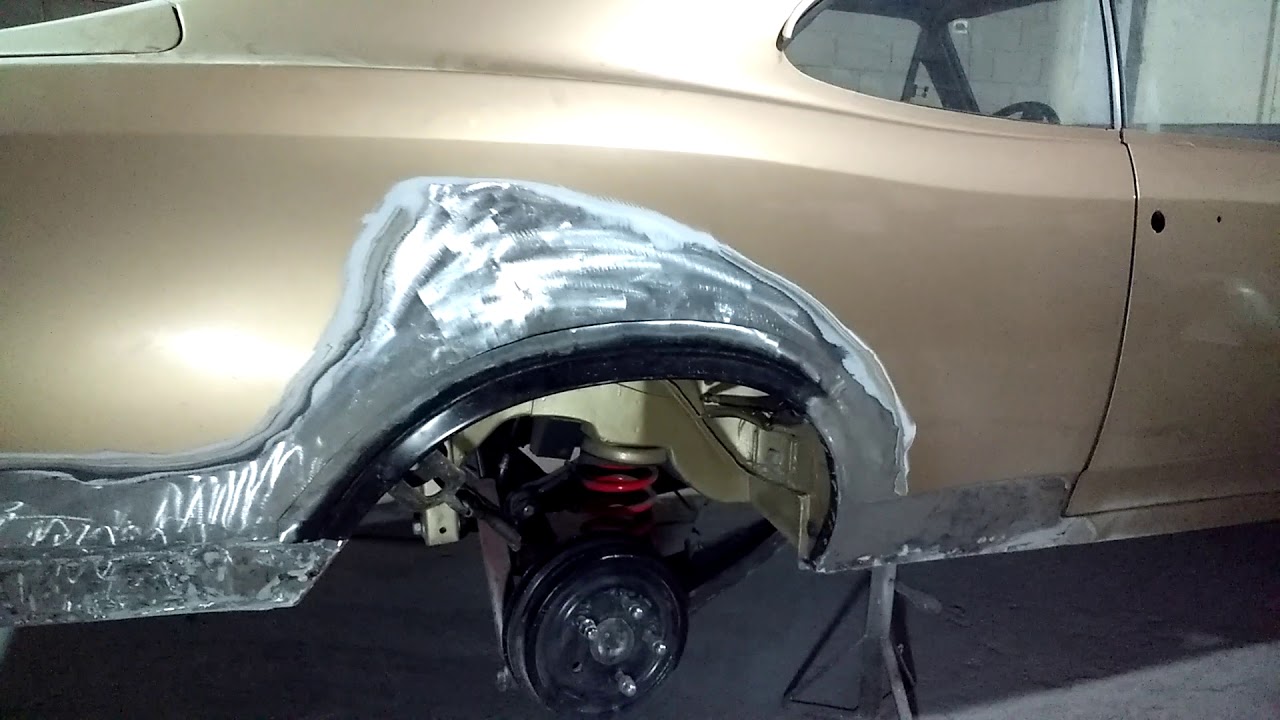 #96 dica de reparo em paralama interno traseiro do Opala.