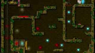 Chico Fuego Chica Agua. Fireboy - Watergirl. The Forest Temple