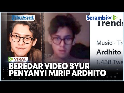 Beredar Video Syur Penyanyi Mirip Ardhito Pramono