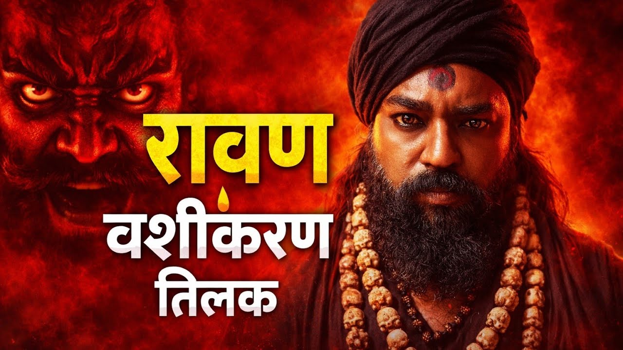 रावण वशीकरण तिलक मंत्र विधी Vashikaran🙏🏻 mantra#aghori #viral🔱
