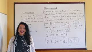 Math 150 Section 2.6 Related Rates