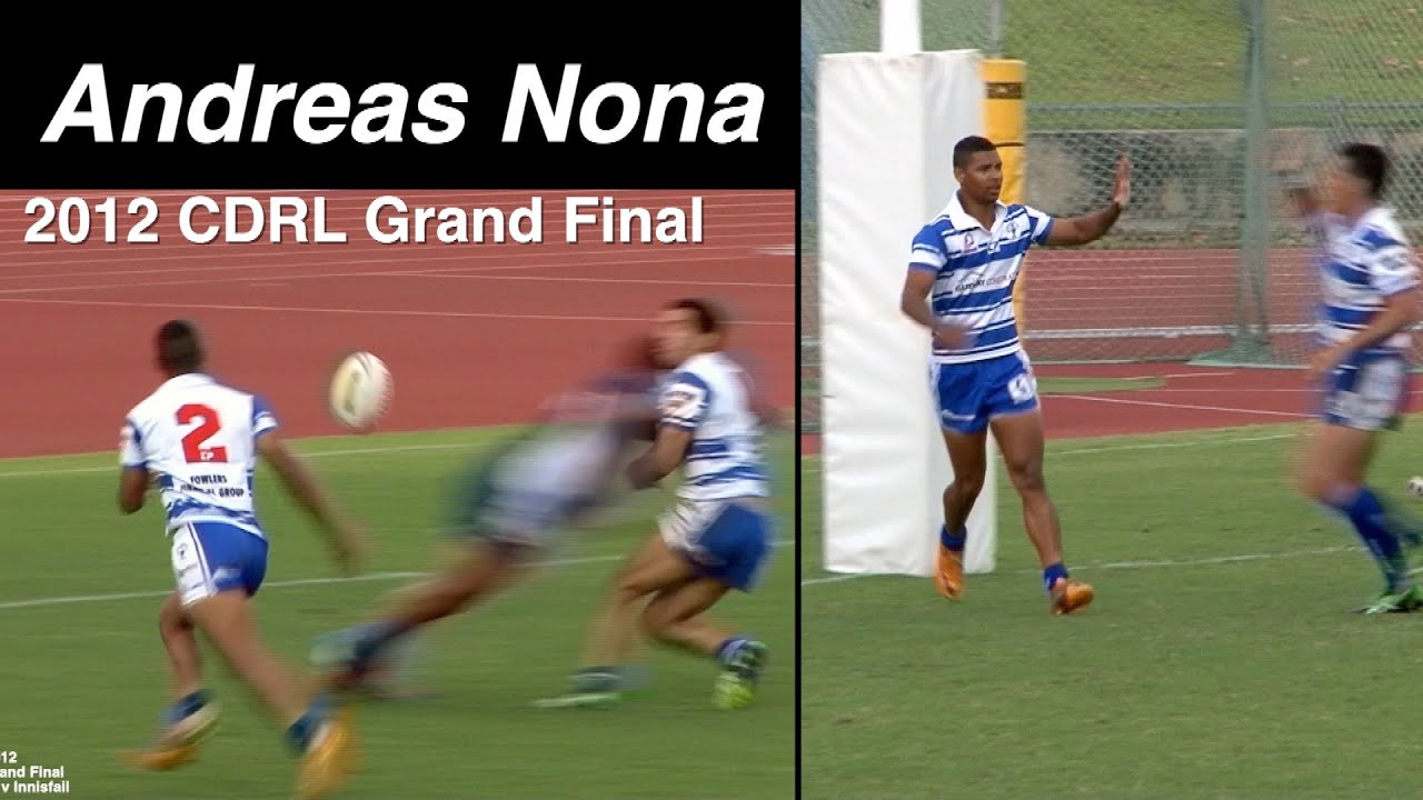 2012 Andreas Nona Try ~ CDRL Grand Final A-Grade ~ Cairns Brothers v Innisfail Leprechauns