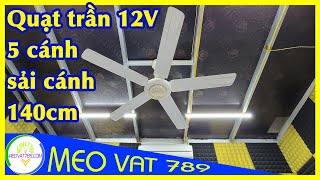 QUẠT TRẦN 12-24VDC và MẠCH CÔNG SUẤT 8 sò 16 sò 24 sò 2 kênh Zalo 0399774789