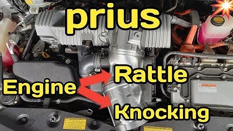 Toyota Prius V Engine Knocking and Rattling