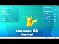 Shiny Pikachu (Male) #3 -Let's Go Eevee