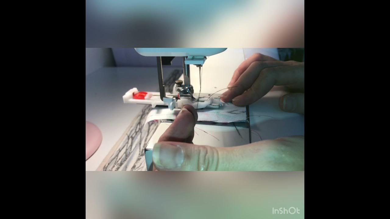 How to use Janome excel 18w buttonhole foot YouTube